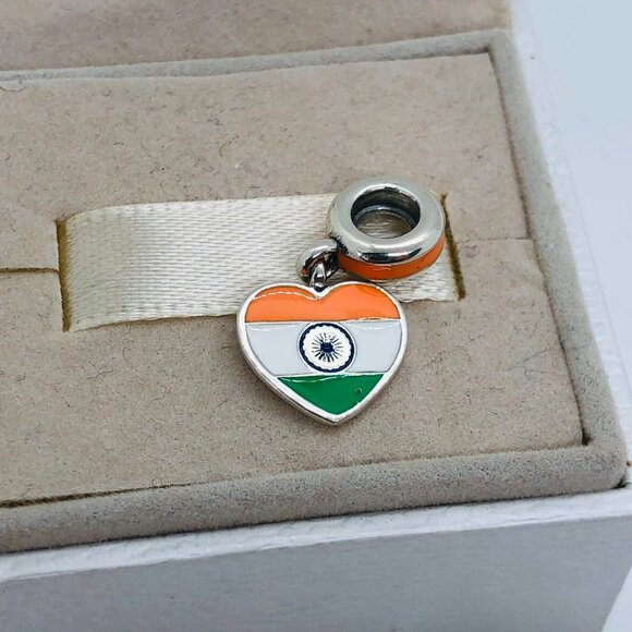 🔥🔥Pandora India flag Travel Charm - Picture 3 of 4
